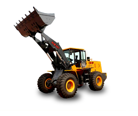 60KN Tipping Load 162kW Wheel Loader Machine For Road Building