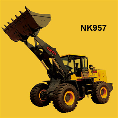 ISO Approval Yellow 162kW 5 Ton Bucket Wheel Loader