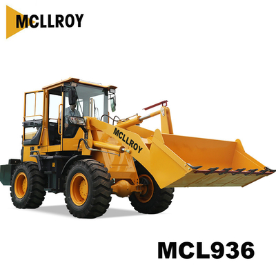 3500mm Dump Compact Front End Wheel Loader, 2000kg Rate Load Mini Front End Wheel Loader