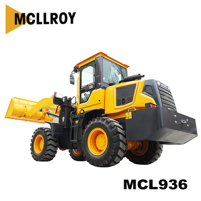 3500mm Dump Compact Front End Wheel Loader, 2000kg Rate Load Mini Front End Wheel Loader