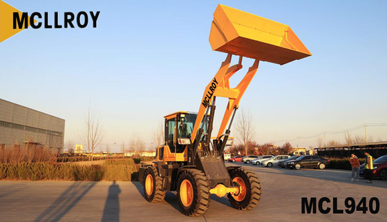5800kg Operating Weight Small Front End Wheel Loader, 76kw 103hp Power Wheel Shovel Wheel Loader