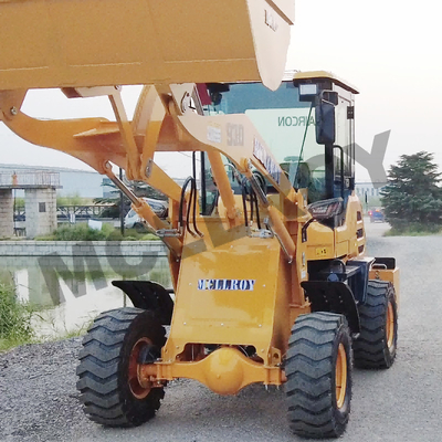 Small Articulating Wheel Loader Machine Yun Nei 490 Engine EU Stage II