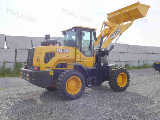 2200kg 2400rpm Small Articulating Front End Loader For Transporting Blocks