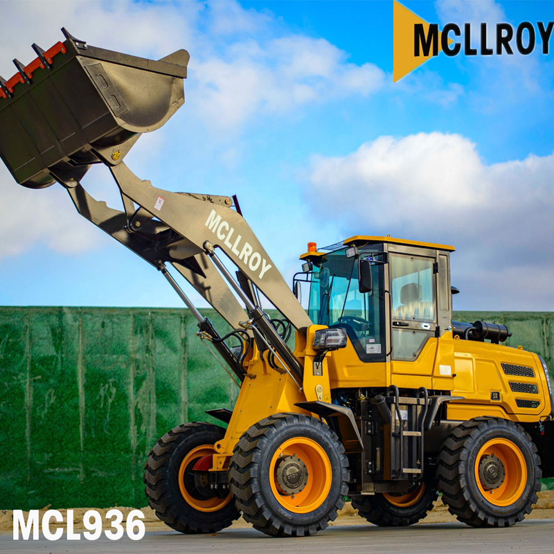 Small Articulating Wheel Loader Machine MCL936 ZL936 For Machinery