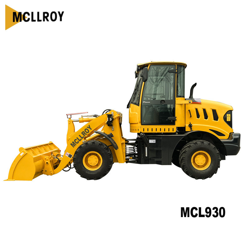 Compact Articulating Mini Loader , Front Loader With Bucket 1600KG Rated Load