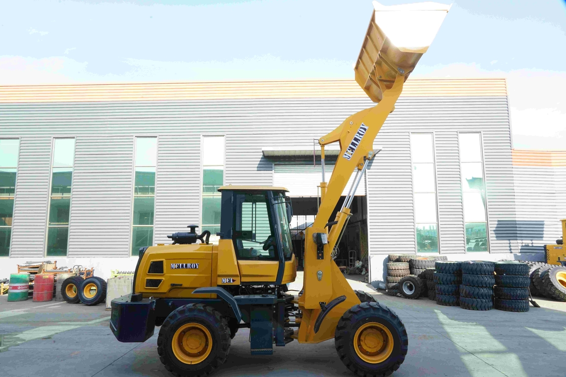 Hydraulic Front End Compact Wheel Loader Air Conditioning Option