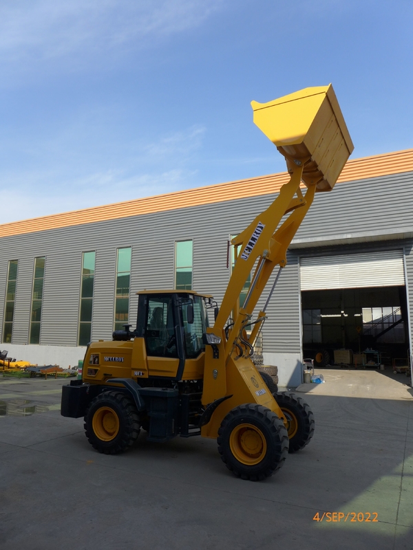 Hydraulic Front End Compact Wheel Loader Air Conditioning Option