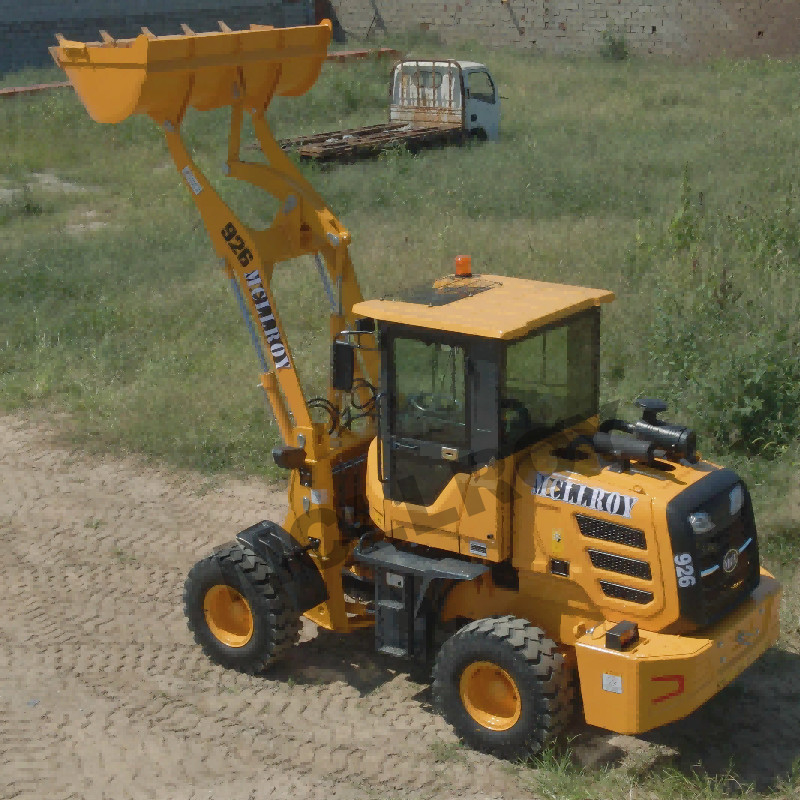 Front Head 1.5t Heavy Equipment Wheel Loader For Construction Engineering