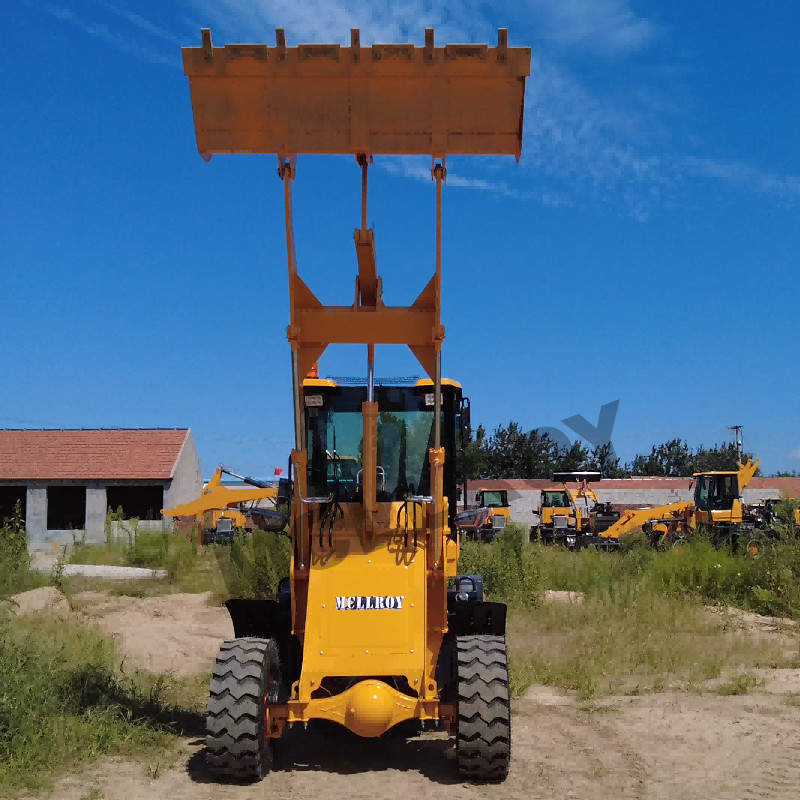 Isuzu Alex Front End Wheel Loader Mining Cycle Time Compact Shovel Loader Wheel Base 1400mm