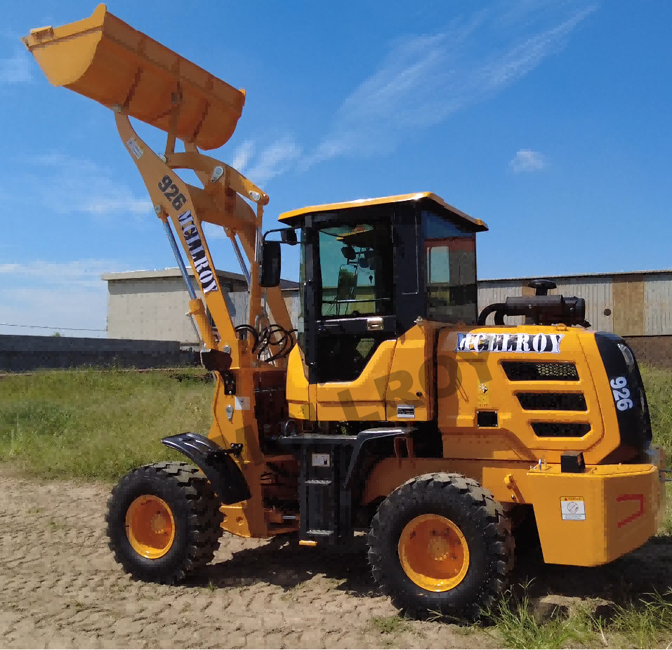 Front With Bucket Compact Wheel Loaders 20.5-16 Tire EU Stage II Yun Nei 490
