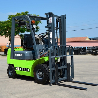 Compact Diesel Tegengewicht Vorklift FD15 32KW Comfortabele bediening Gemakkelijk onderhoud