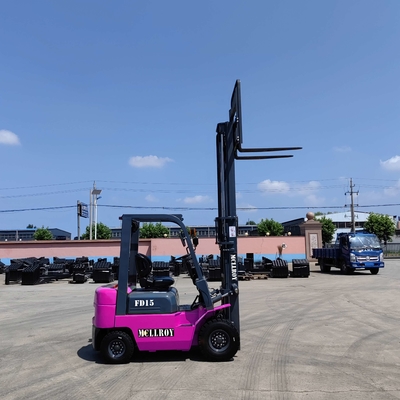 XinChai 485 BPG Diesel aandrijvende vorkhef FD15 2 mast stage handgeschakelde transmissie