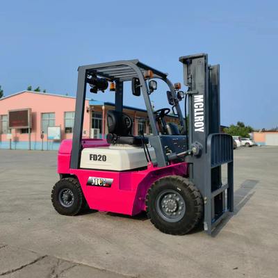 Tipe band Lucht/vast Flexible operation Vorklift Truck Minimale draaiband 2220 mm Ergonomische vorklift