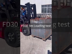 MCLLROY FD30 Vorklift zijdelingse schakeling en laadproef
