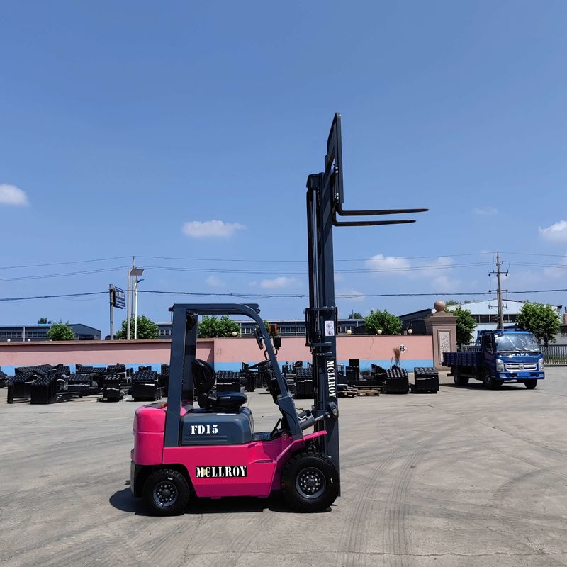 Diesel IC Counterbalance Forklift FD15 Max Working Speed 13.5 Km/H